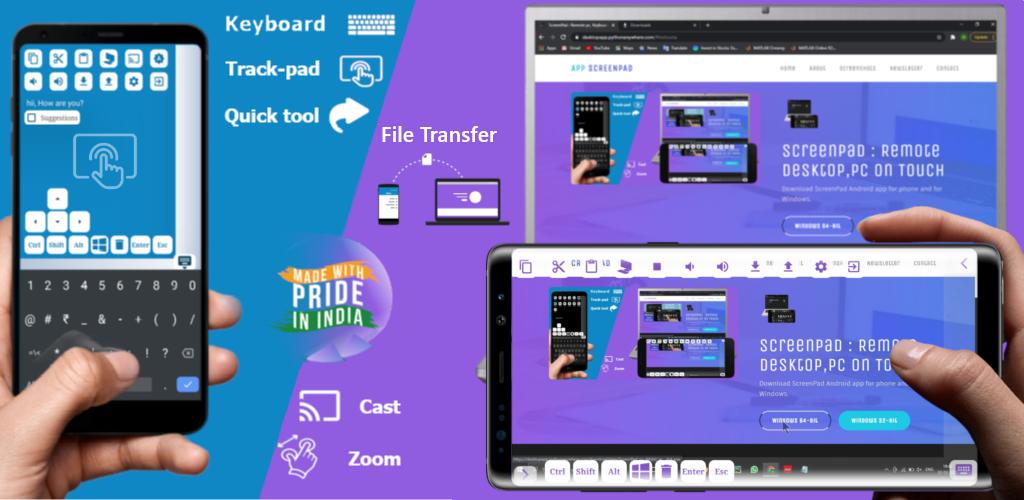 ScreenPad app preview